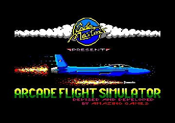 Arcade Flight Simulator (UK) (1989) screen shot title